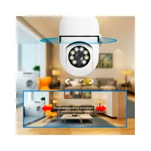 Camara Ip De Seguridad Ampolleta 360