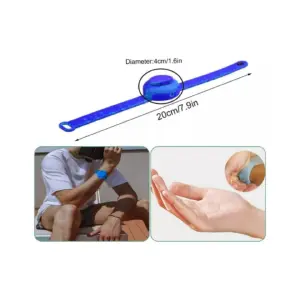 Pulsera Dispensadora De Gel Negro