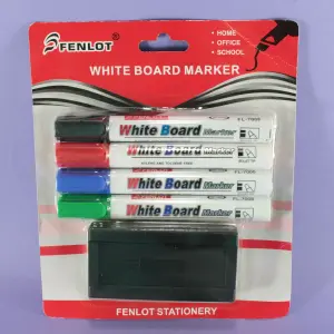 Set de marcadores x 4 unidades