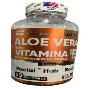 Aloe Vera & Vitamina E Facial X 60