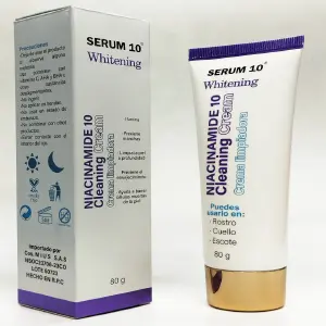 Jabón de Niacinamida SERUM 10: Limpieza profunda y luminosidad para tu piel - 807675-JABON DE NIACIN+807668-CREMA ACLA