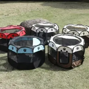 Corral Plegable Para Perro talla s