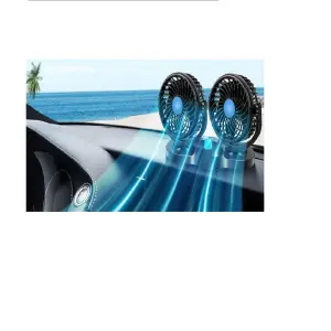 Ventilador de doble cabeza para carro