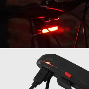 Luz Led Recargable para Bicicleta - 100