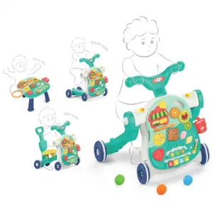 Andadera Caminador Bebes 4 En 1 Scooter