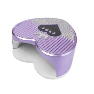 Lampara De Uñas Gel Led/ Uv 288 W Plata