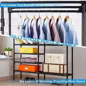 Organizador De Ropa Y Zapatos Armario