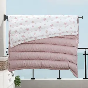 Tendedero de Ropa Plegable de 3 seccione