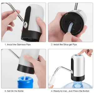 Dispensador Automático De Agua Recargabl