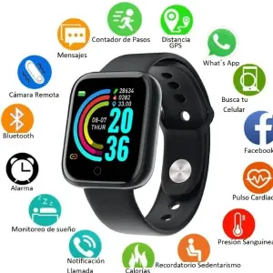 Reloj Inteligente SmartWatch Y68 D20