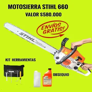 MOTOSIERRA STIHL MS660: Potencia y precisión para tus proyectos - MOTOSIERRA STIHL MS660