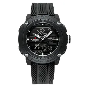 Reloj Naviforce Deportivo Nf7114 Goma Le