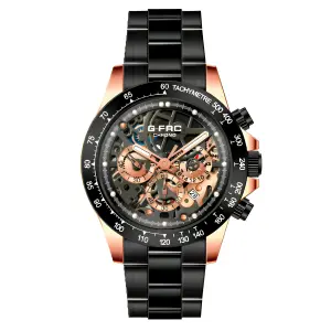 Reloj G-force H3717g Cronografo Funciona