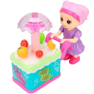 Robot Muñeca Heladeria Luces Sonido Danz