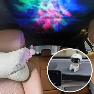 Proyector Astronauta Luces Galaxy