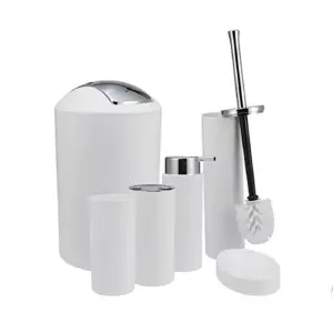 Set Accesorios Baño 6 Piezas Caneca