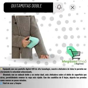 QUITAMOTAS DOBLE