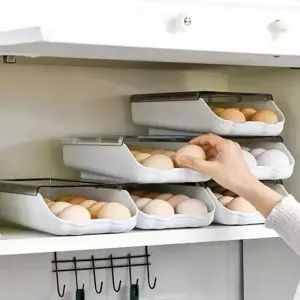 Organizador De Huevos Soporte De Cocina
