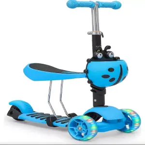 Monopatín Scooter 5 En 1 Mariquita