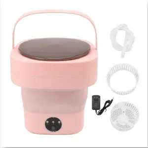 MINI LAVADORA CON CANASTA DE CENTRIFUGA