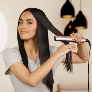 Plancha cabello keratina Remington