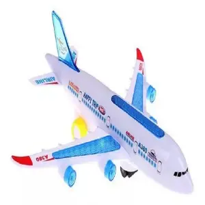 Avión Movimiento Sonido Luces Juguete Ni