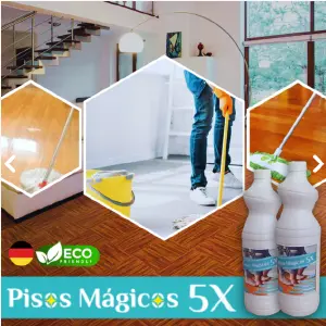 Pisos Magicos 5X desengrasa y desmancha