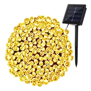 Luz Navidad Alambre 30mts Panel 300 Leds