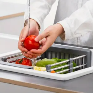 ESCURRIDOR RETRACTIL EXPANDIBLE: ¡La solución perfecta para tu cocina! - ESCURRIDOR RETRACTIL EXPANDIBLE