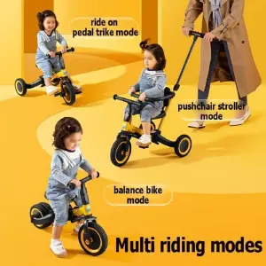 Triciclo 5 En 1 Nuevo Para Bebés