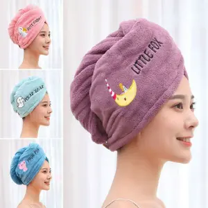 Gorro Toalla Secado Rápido para Cabello
