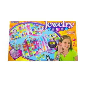 Set Kit Grande Para Hacer Pulseras Niña