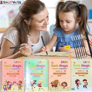 Cuaderno Kit Caligrafia Set 4
