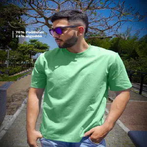 Camiseta Regular fit - Cuello en RIB / T
