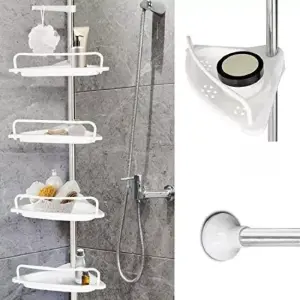 Organizador De Baño Esquinero Organizado
