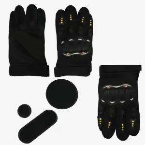 GUANTE MOTO LARGO PROTECCIONES
