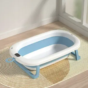 Bañera plegable termómetro, colgable