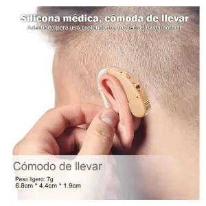 Amplificador audifono sordos Recargable
