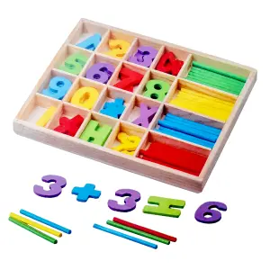 Juego Madera Operaciones Matemática Didá