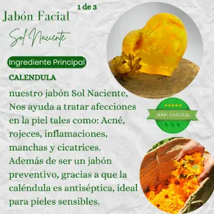 jabón facial Sol Naciente
