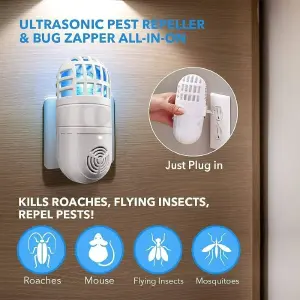 Repelente eléctrico mosquitos e insectos