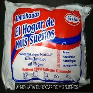 Almohada 45*65 siliconada