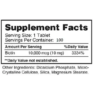 Biotina 100 CAPSULAS