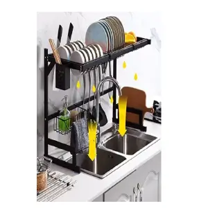 Estante Para Platos Inoxidable 85cm