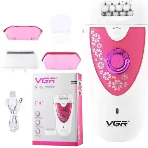 Depiladora Vgr V-722 Recargable