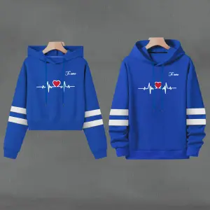 Buso Buzo, Hoodie CORAZON ELECT AZUL REY