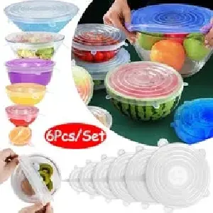 Tapas de silicona multiusos x 6