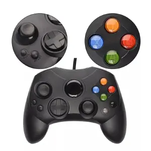 Control de xbox clasico negro generico