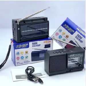 RADIO DE RECARGA SOLAR NS-8106S