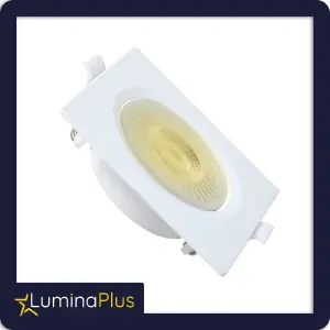 BALA LED 5W 3000K BLANCA CUADRADA
